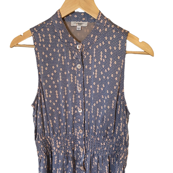 Equipment Dress Andrinna Button-Front Size 4 - Picture 5 of 10